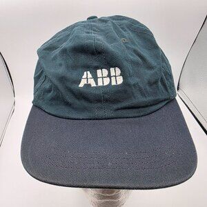 Vintage Imperial Headwear ABB Adjustable Strapback Hat Made In USA Green Hat